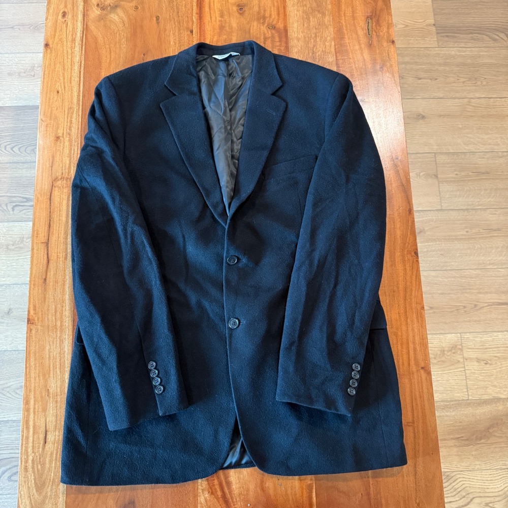 Joseph & Feiss International Men's 100% Camel Hair Suit Jacket Size 44 Long